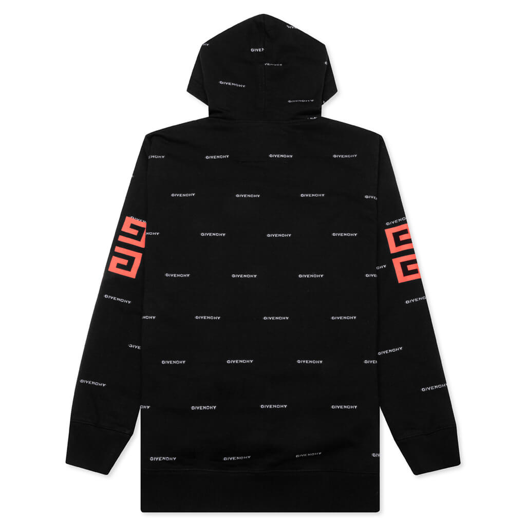 Givenchy hoodie hot sale black red