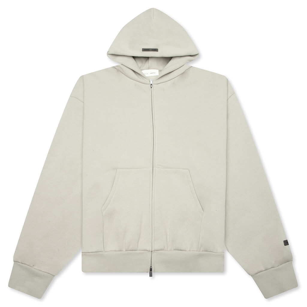 Classic Fleece Zip-Up Hoodie - Abbey Stone – Feature