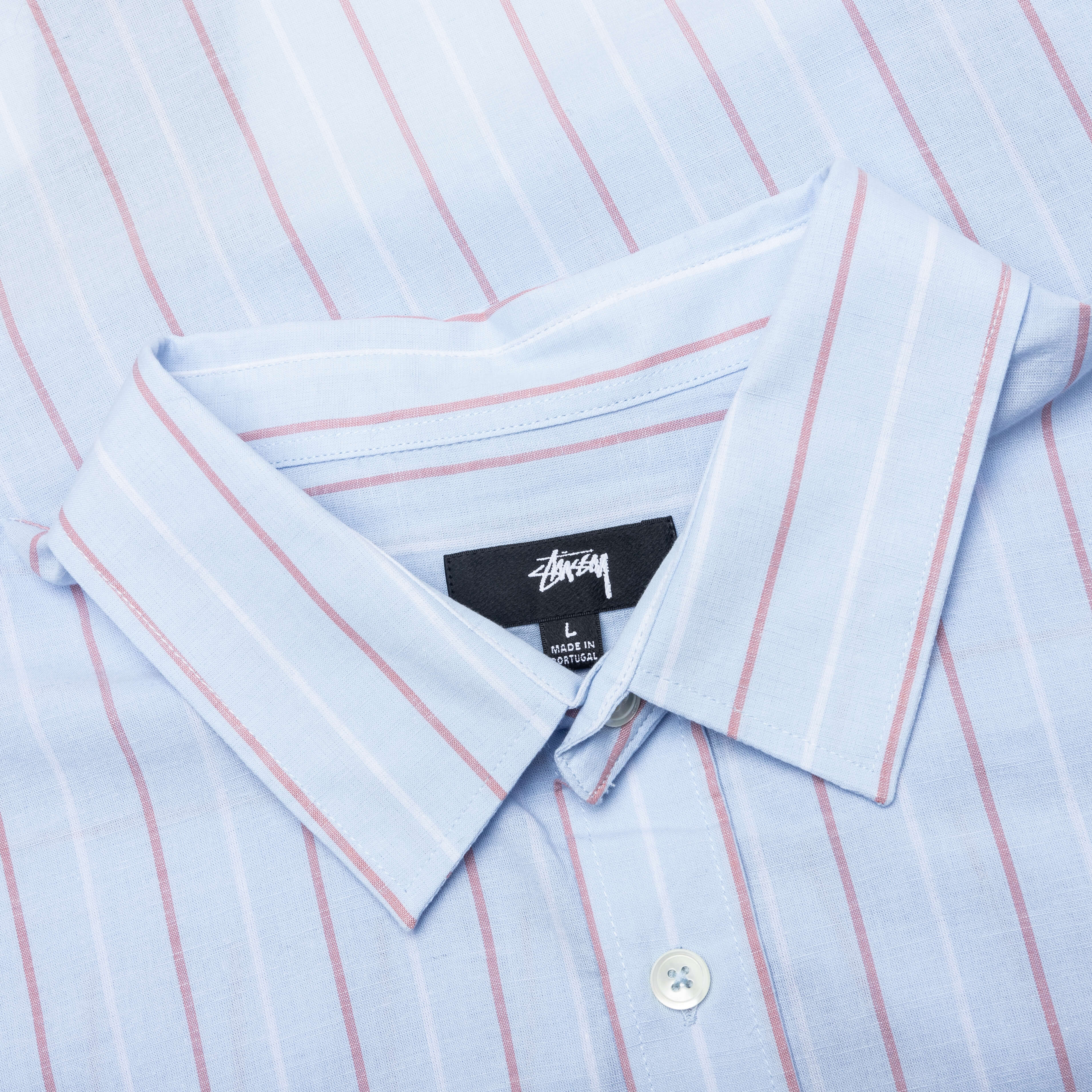 Laialf Stripes Shirt in Light Blue
