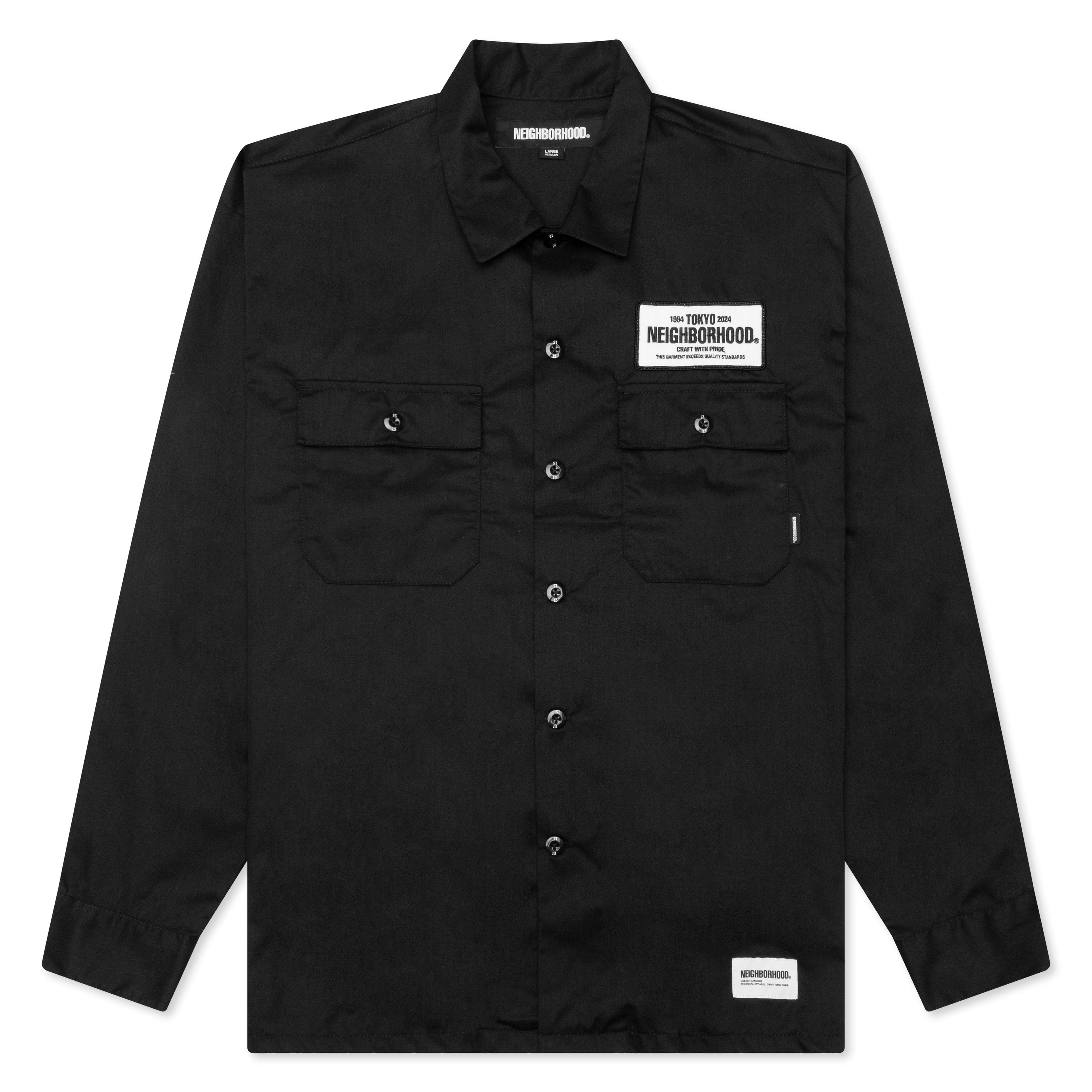 Classic L/S Work Shirt - Black