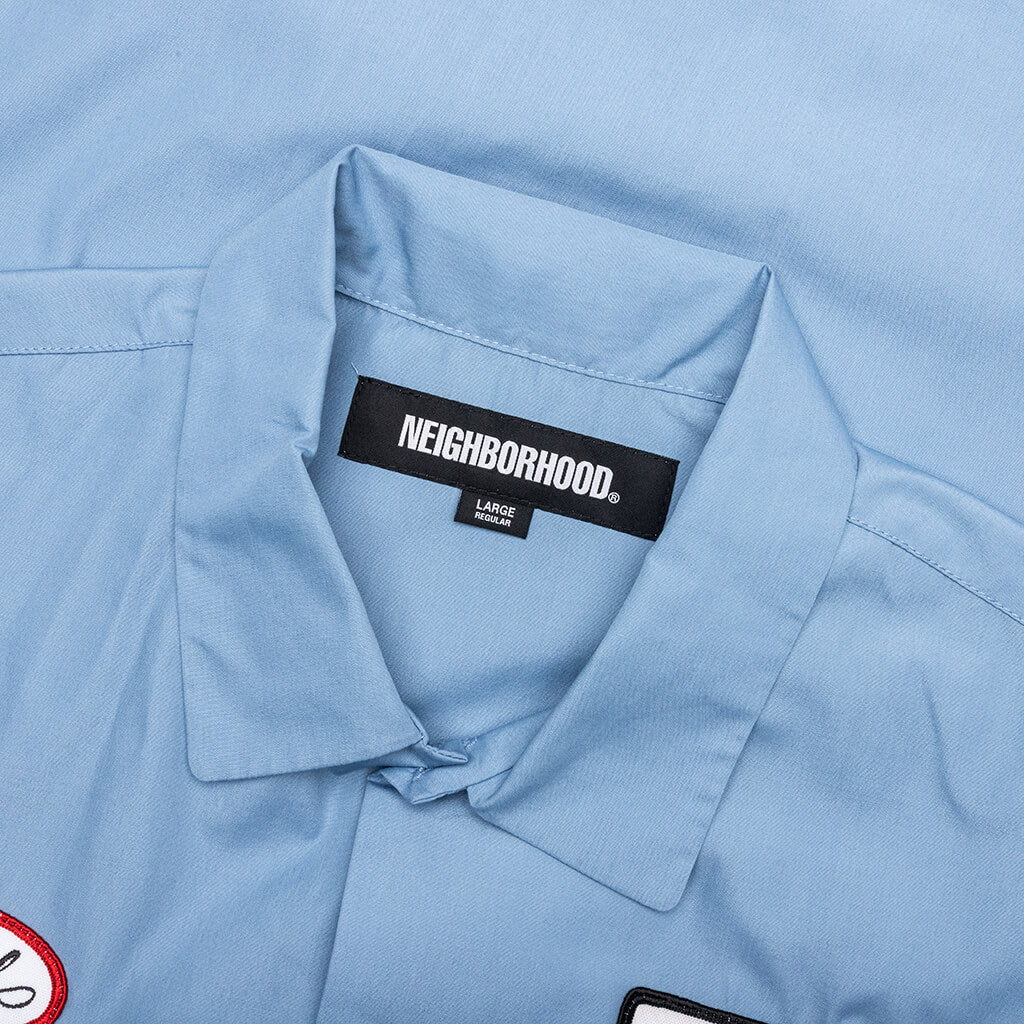 Classic S/S Work Shirt - Blue – Feature