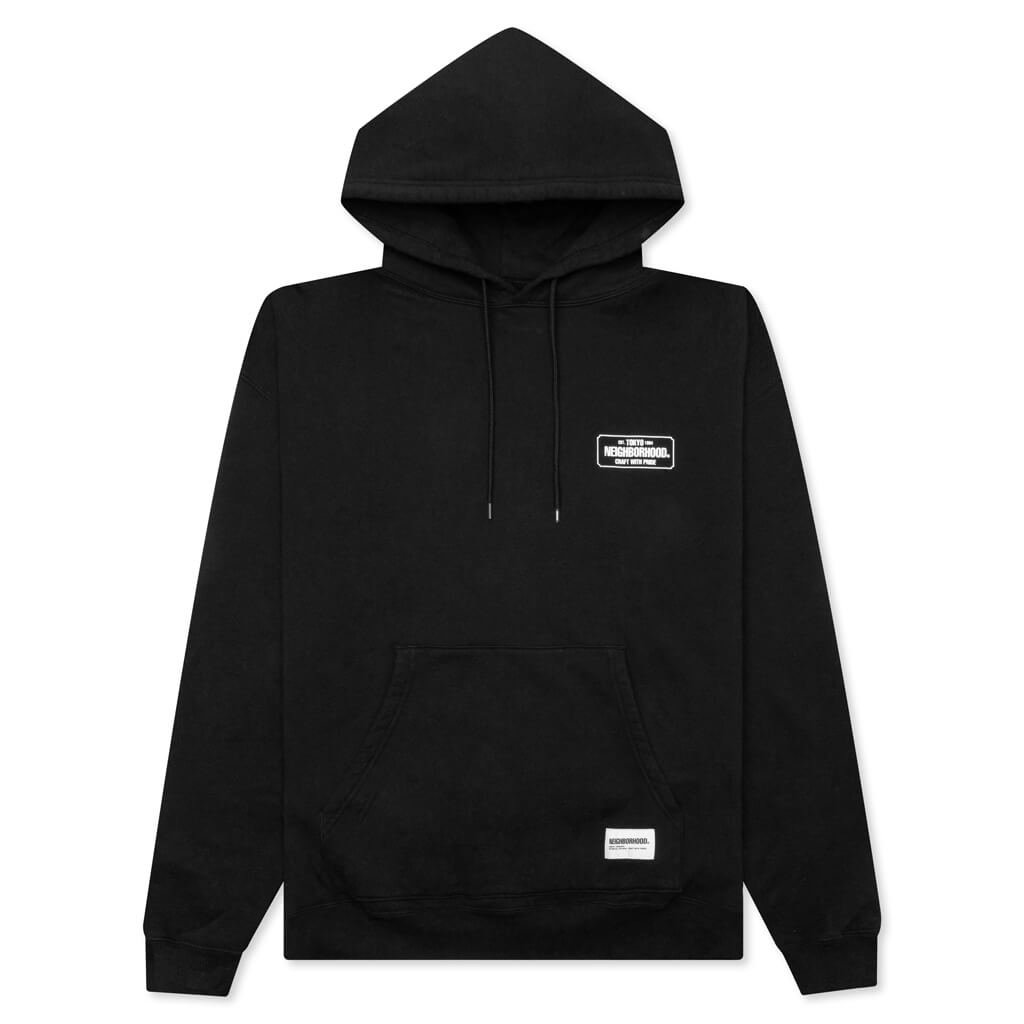 Classic Sweatparka L/S - Black – Feature