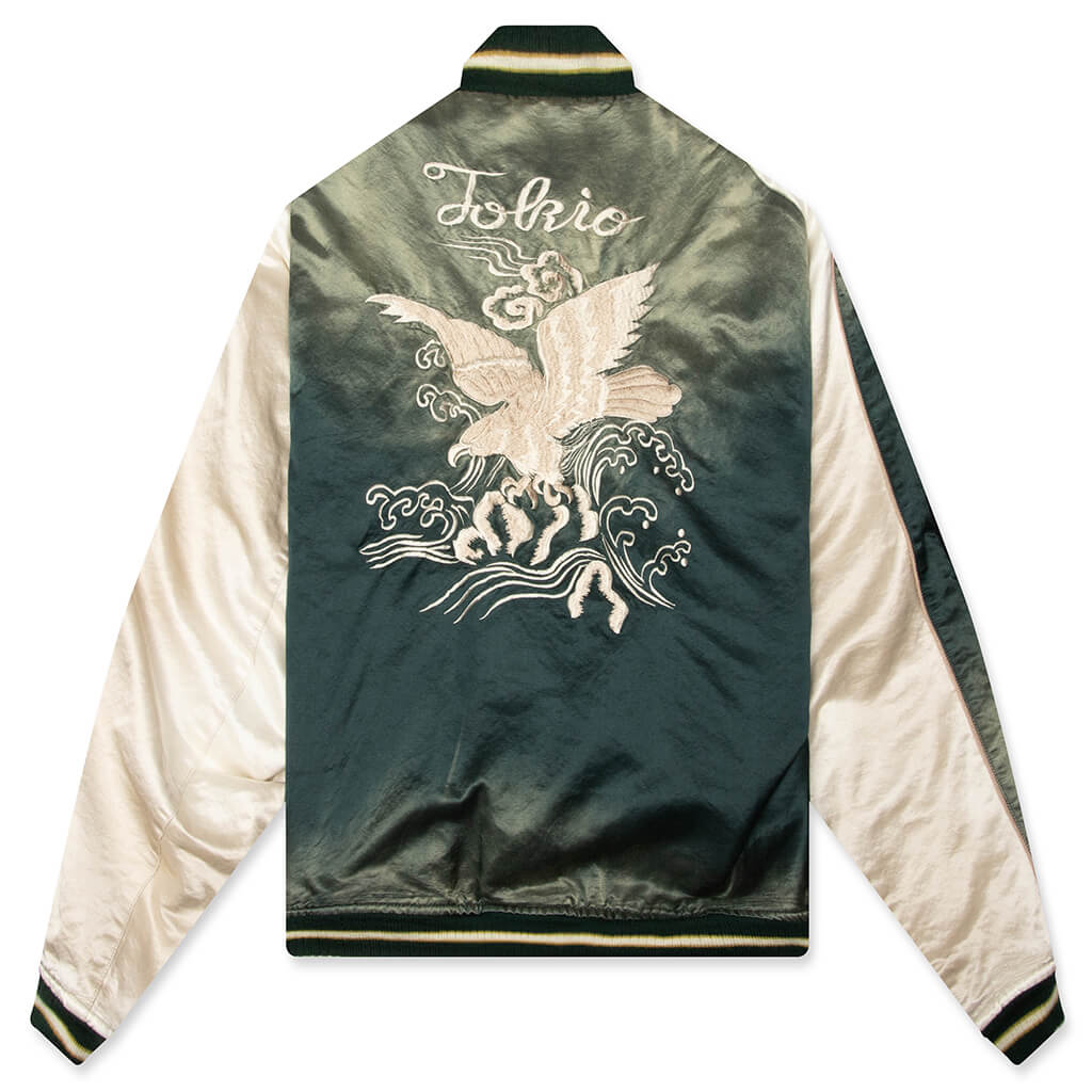 BLACKROSE トラックジャケット Front Back Combined Flight Jacket - Black – Feature