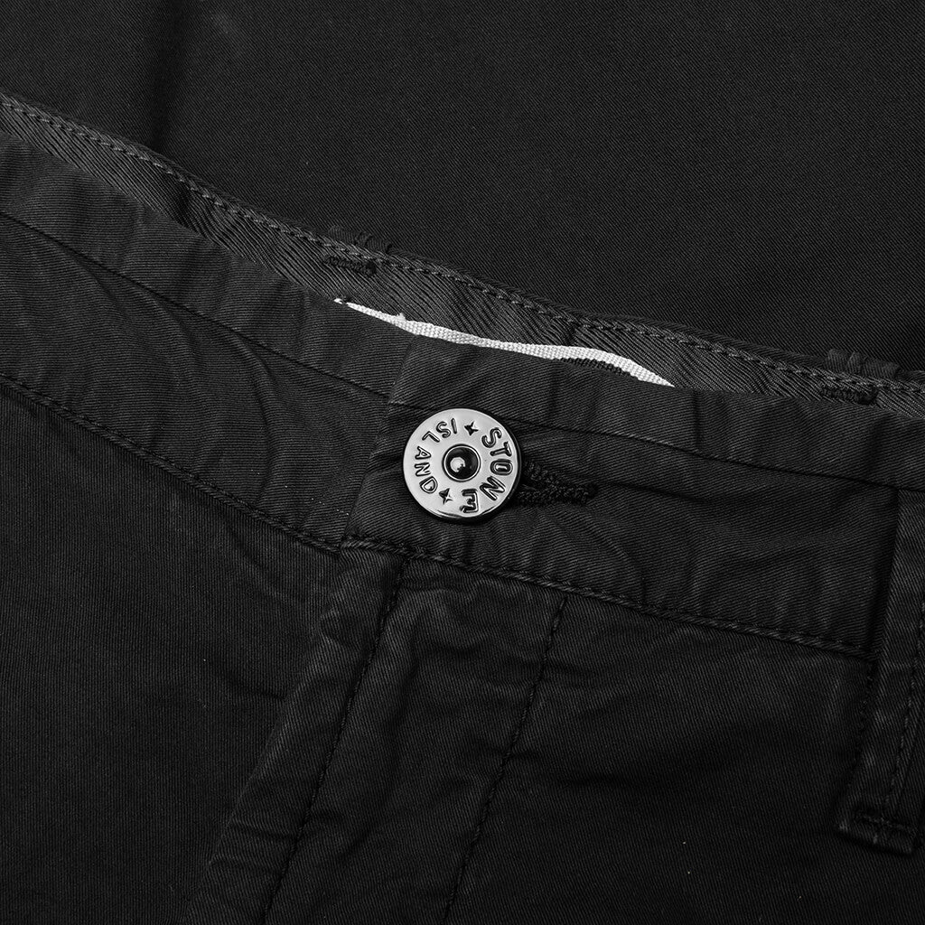 Comfort fit pants - BLACK Cotton main image 1