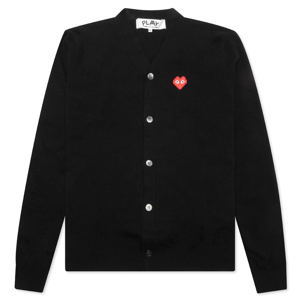PLAY comme des garconsカーディガン Comme-des-Garcons-PLAY-x-the-