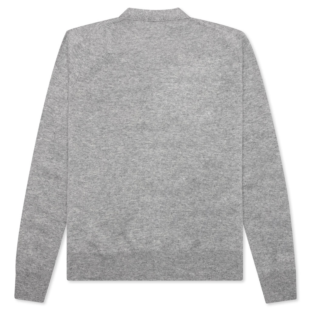 the Artist Invader Pixel Red Heart Cardigan Women
