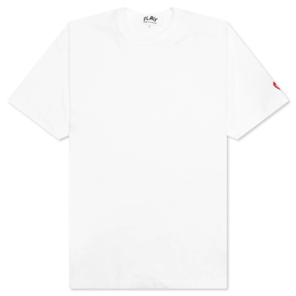 Comme des Garcons PLAY x the Artist Invader S/S Tee - White – Feature