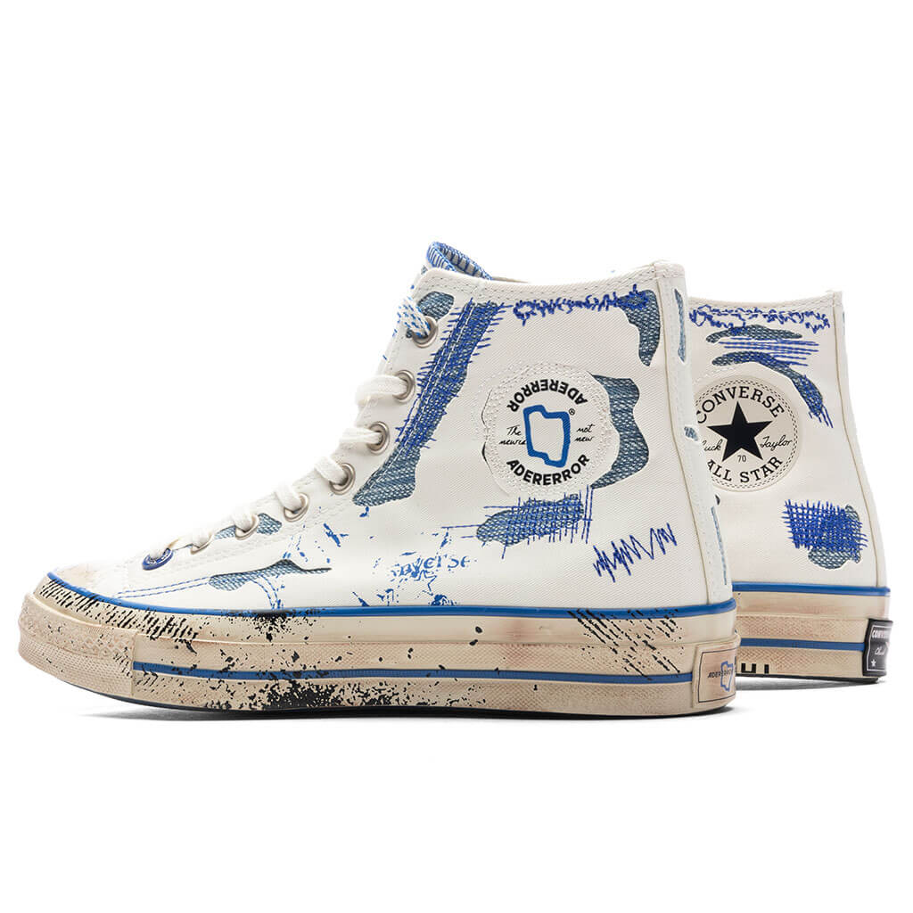 Converse x Ader Error Chuck 70 Hi - White/Blue/Imperial Blue