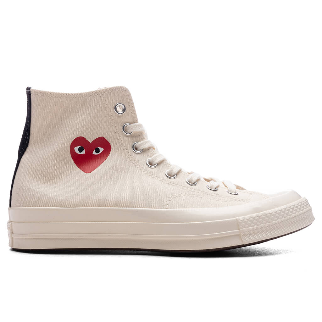 Converse x Comme Des Garcons PLAY All Star Chuck '70 Hi Small Red