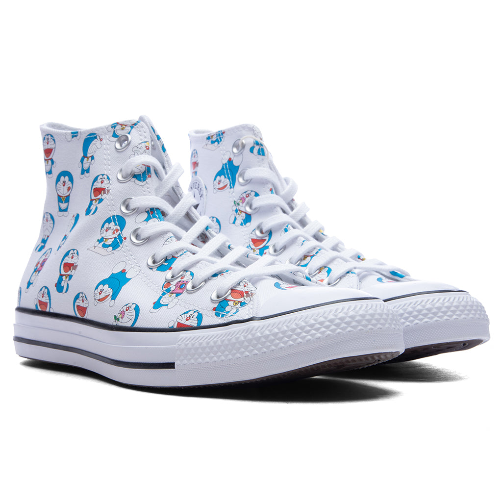 シナモナ　サイズ2 Converse x Doraemon Chuck Taylor All Star Hi - Vintage White