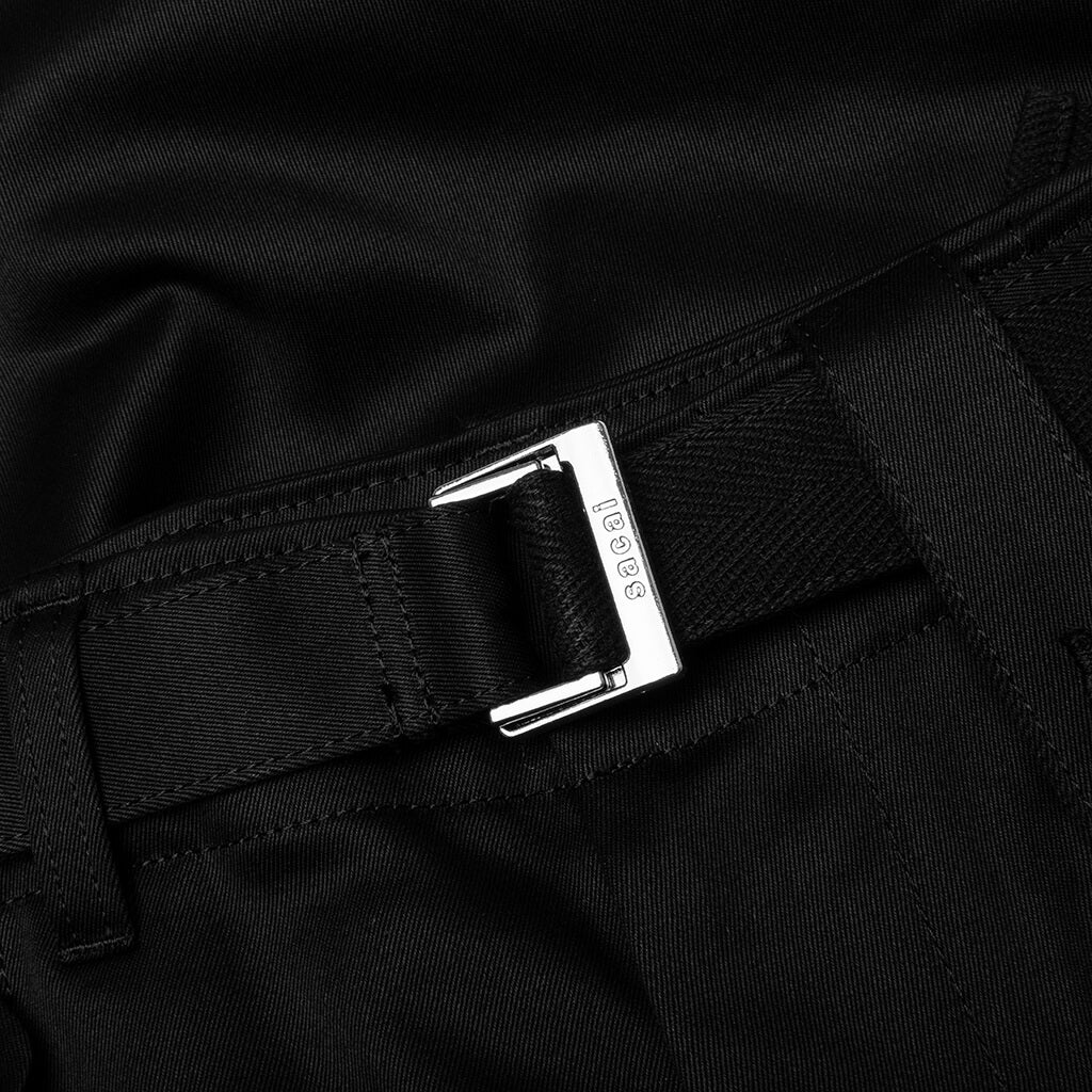 Cotton Chino Pants - Black – Feature