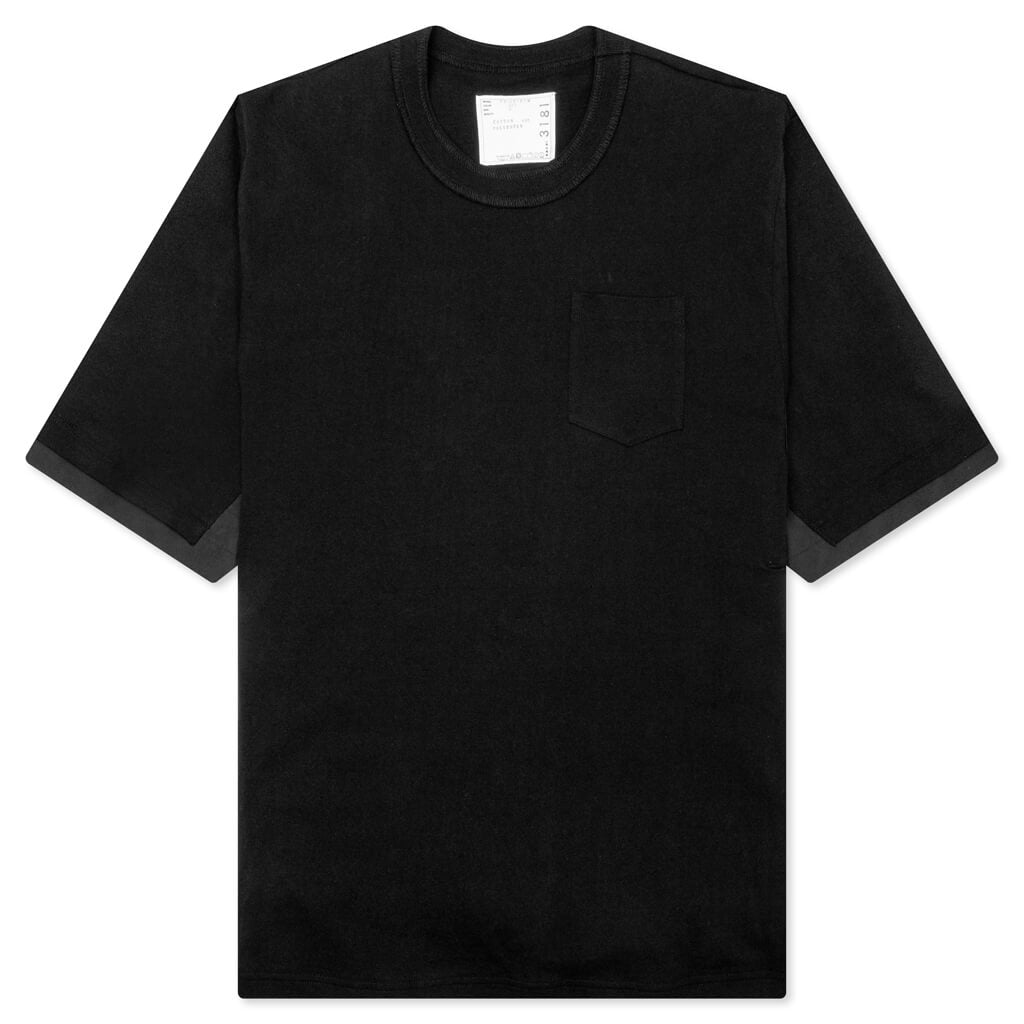 Cotton Jersey T-Shirt - Black – Feature
