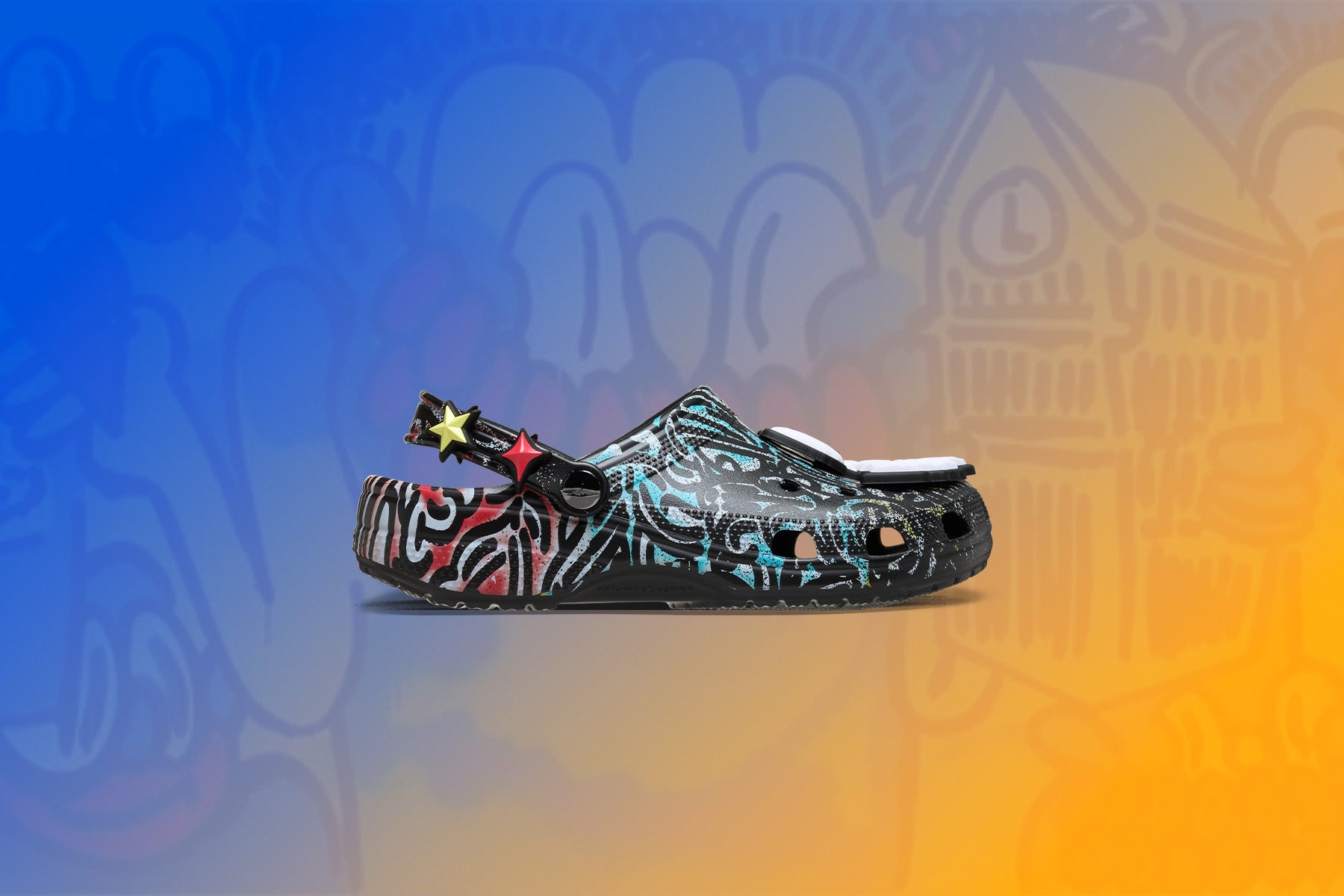 Crocs x Slawn クラシック クロッグ - ブラック – Feature