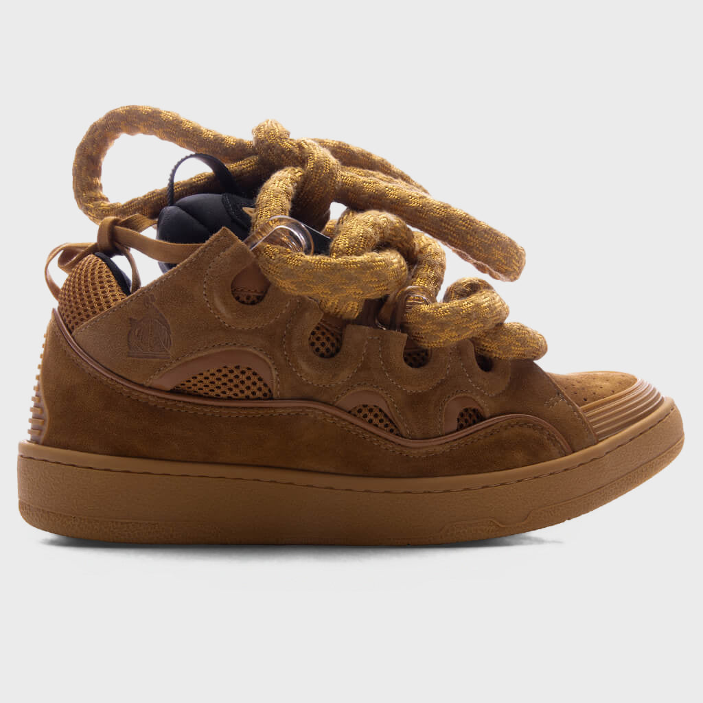 Curb Sneakers - Camel/Black – Feature