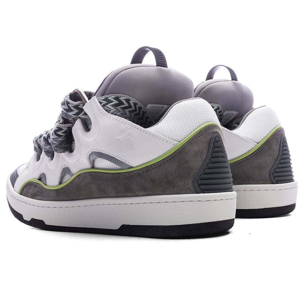 Curb Sneakers - White/Grey – Feature