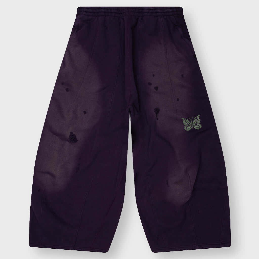 Deconstructed H.D. Sweat Pant - Purple – Feature