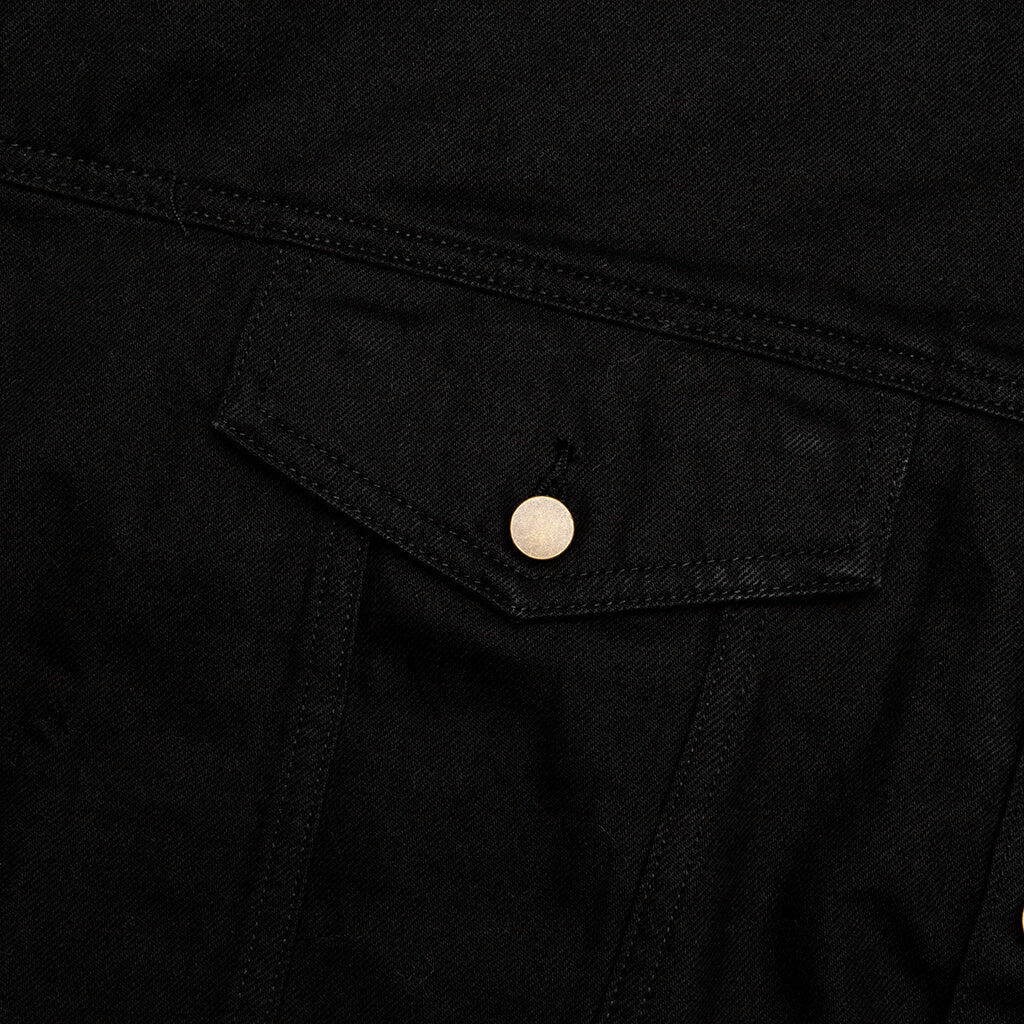 ESSENTIALS Denim Jacket in Jet Black