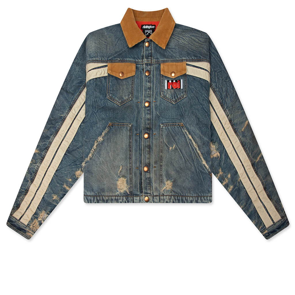 Denim Trappist Trucker - Indigo – Feature