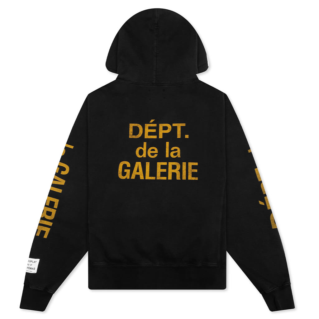 Dept De La Galerie Hoodie - Black – Feature