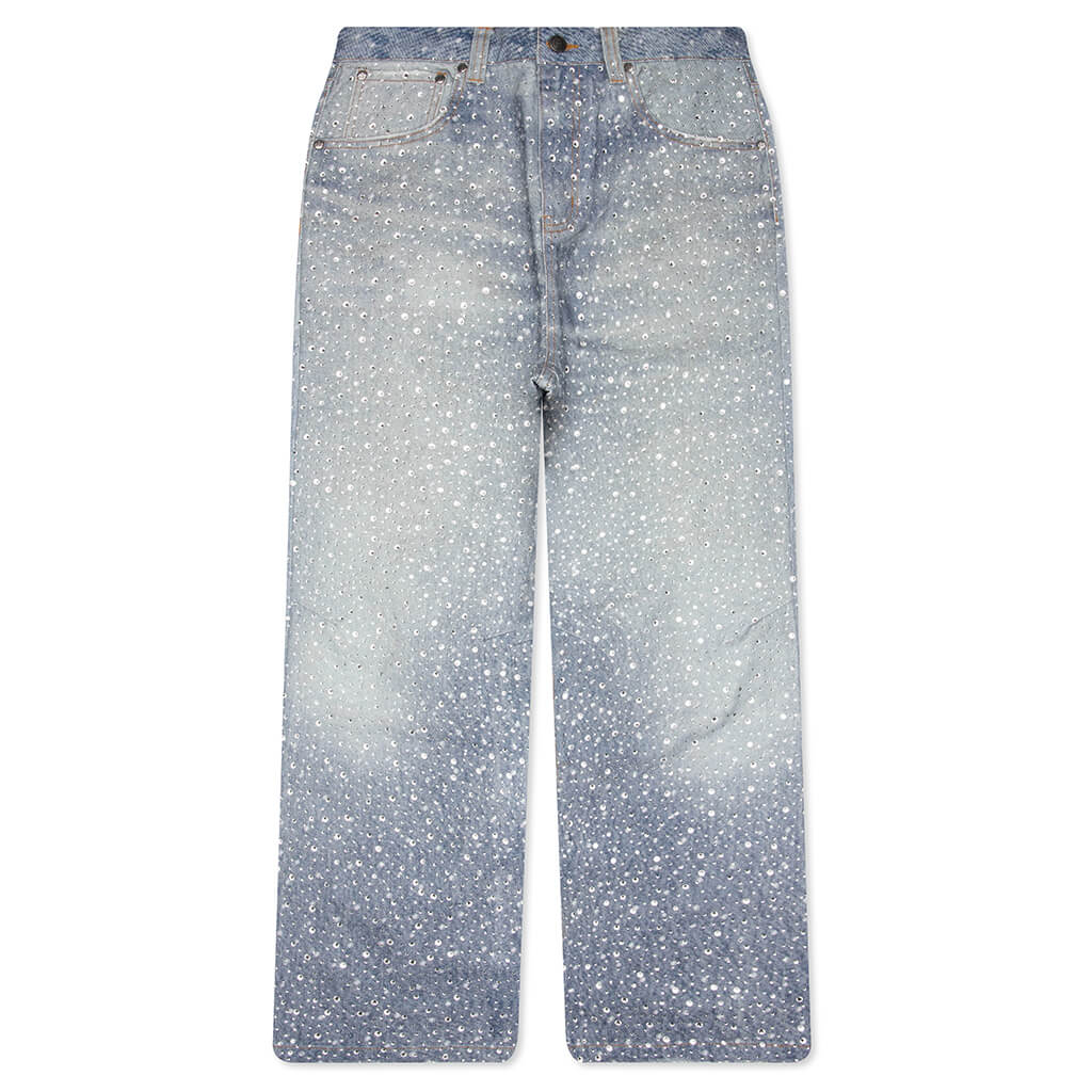 20K Swarovski Diamond Boro Jean - Blue – Feature