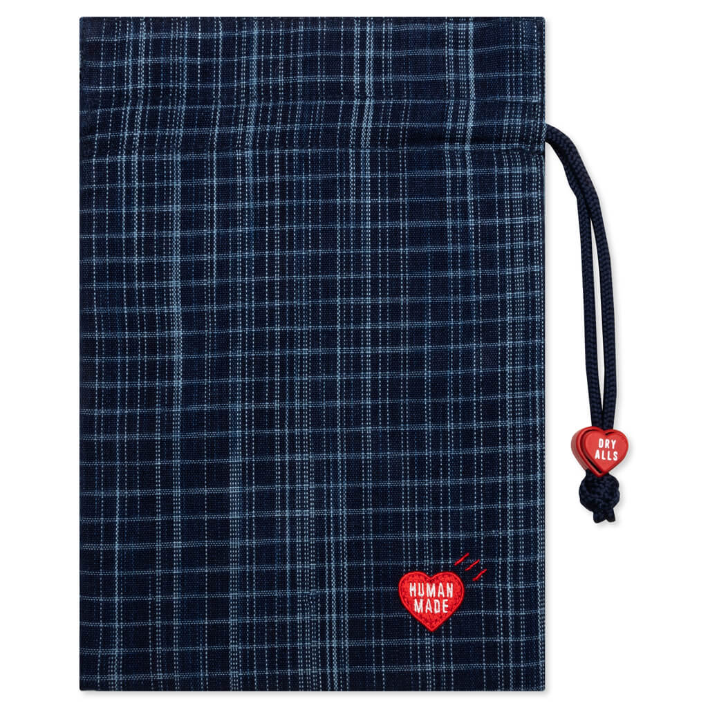 Drawstring Bag - Indigo – Feature