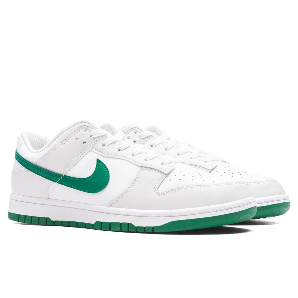 Dunk Low Retro - Summit White/Malachite/Platinum Tint â Feature