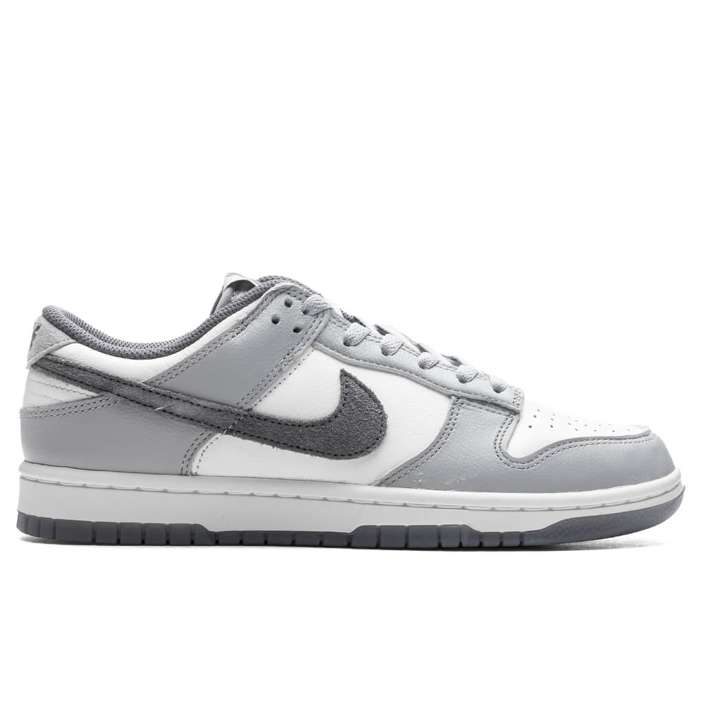 Dunk Low Retro Premium - White/Light Carbon/Platinum Tint â Feature