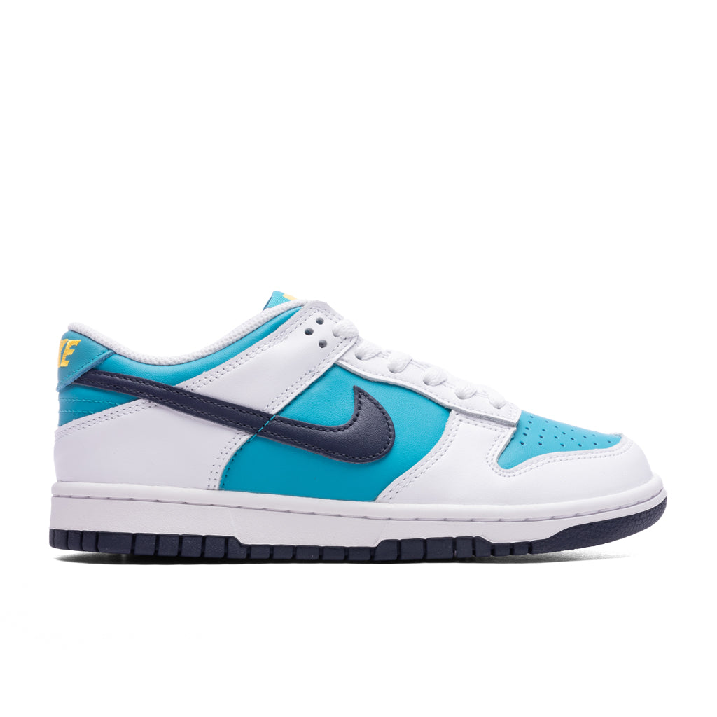 Dunk Low (gs) - Dusty Cactus Thunder Blue White – Feature