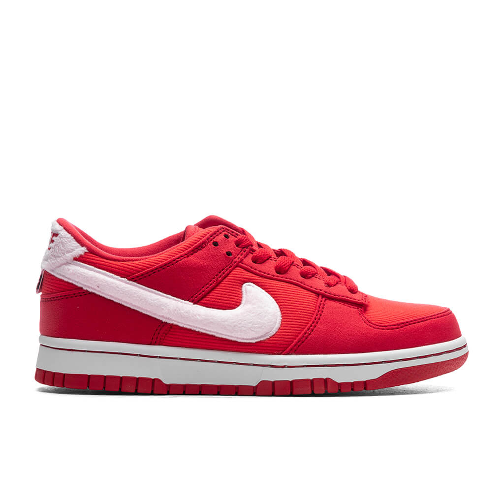 Dunk Low (GS) 'Valentines Day' - Fire Red/Pink Foam/Light Crimson/Whit â Feature