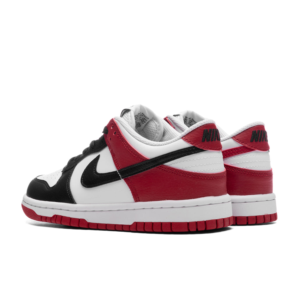 Nike Dunk Low White / Black / Gym Red NIKE Grade School Dunk Low HF9980 600 - Shiekh main image 3