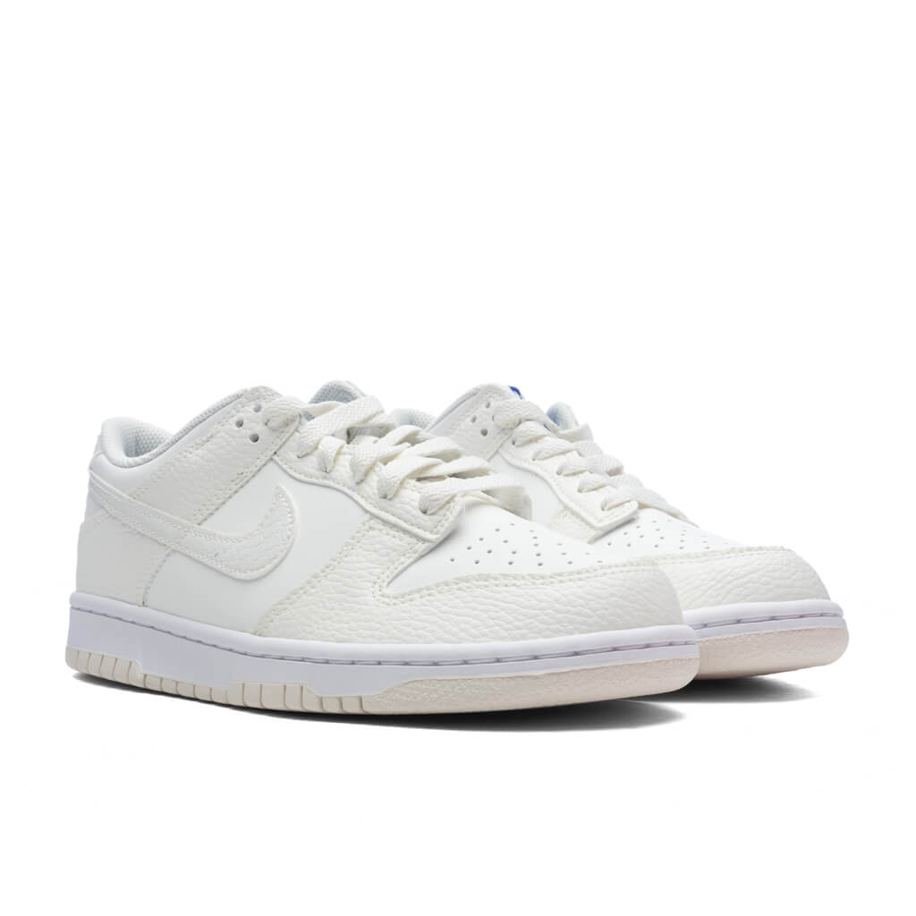 Dunk Low (GS) - Sail/White/Game Royal â Feature