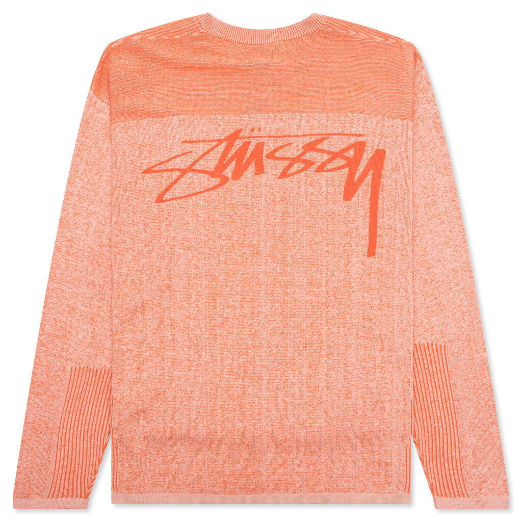 Stussy brushed out online logo sweater