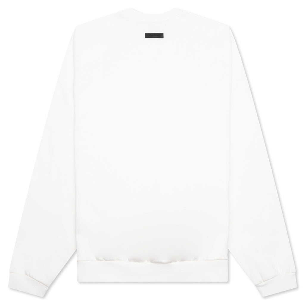 White essentials outlet crewneck