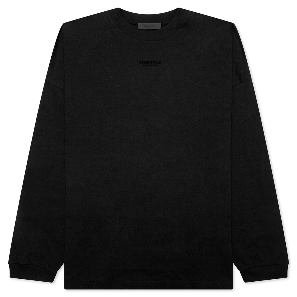 Essentials L/S Tee - Jet Black - Fear of God Essentials – Feature