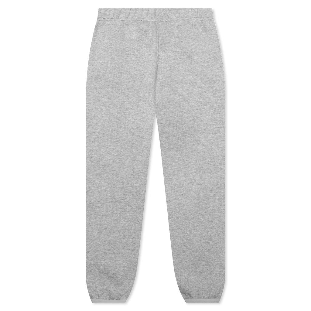 Kids Essentials Sweatpant Dark Heather Oatmeal Feature