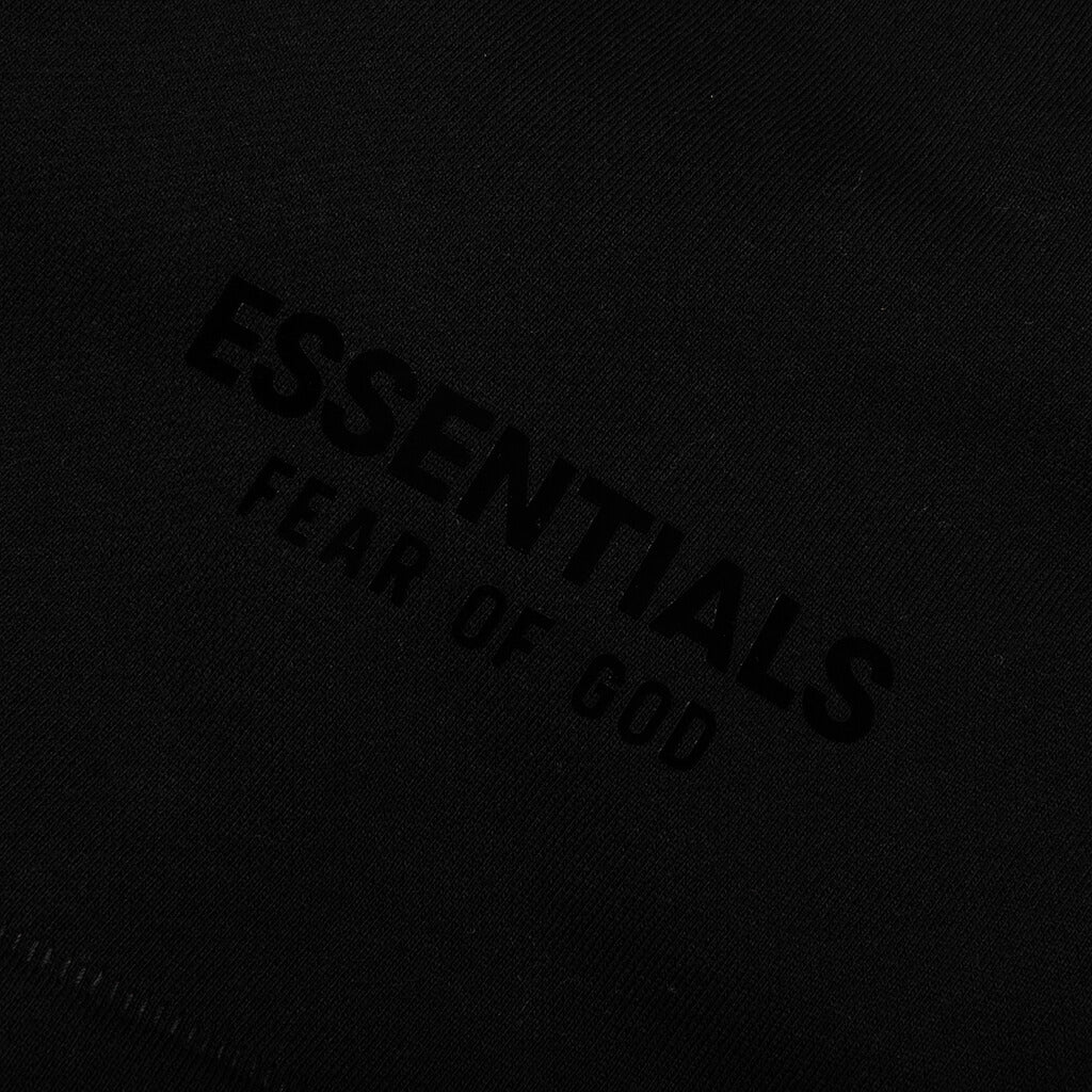 Fear of God Essentials Jet Black Hoodie