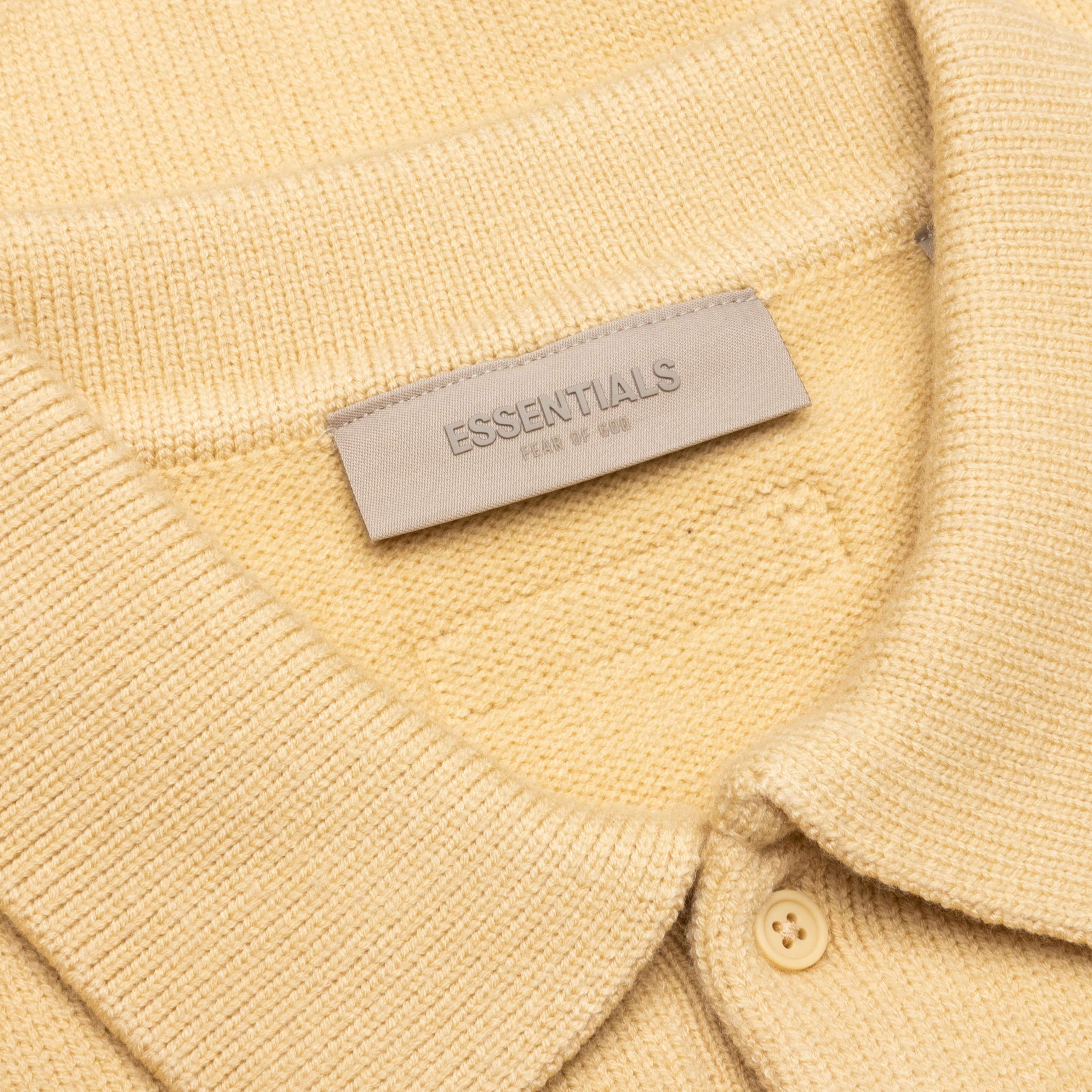 L/S Polo - Sand – Feature