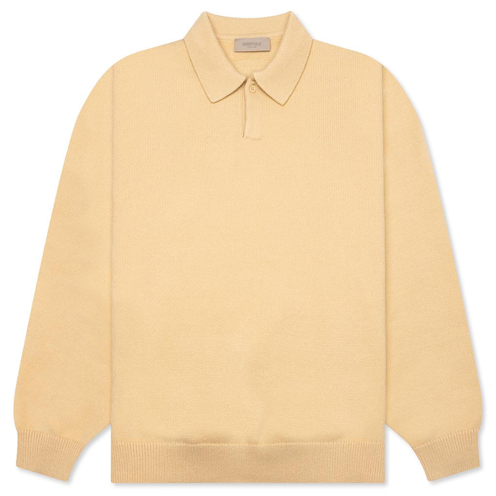 L/S Polo - Sand