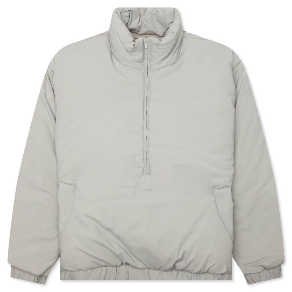 Fear of God Essentials Puffer Jacket Silver Reflective