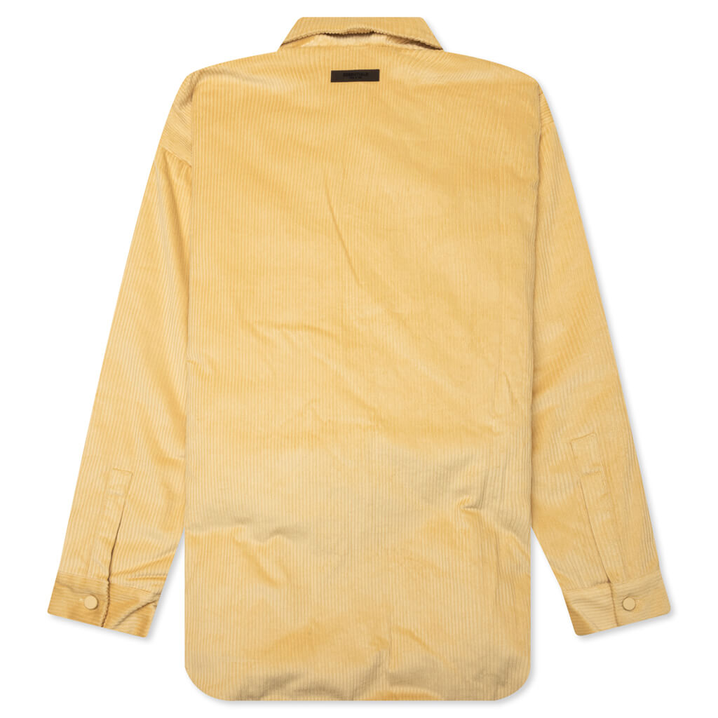 Corduroy Shirt Jacket - Light Tuscan – Feature
