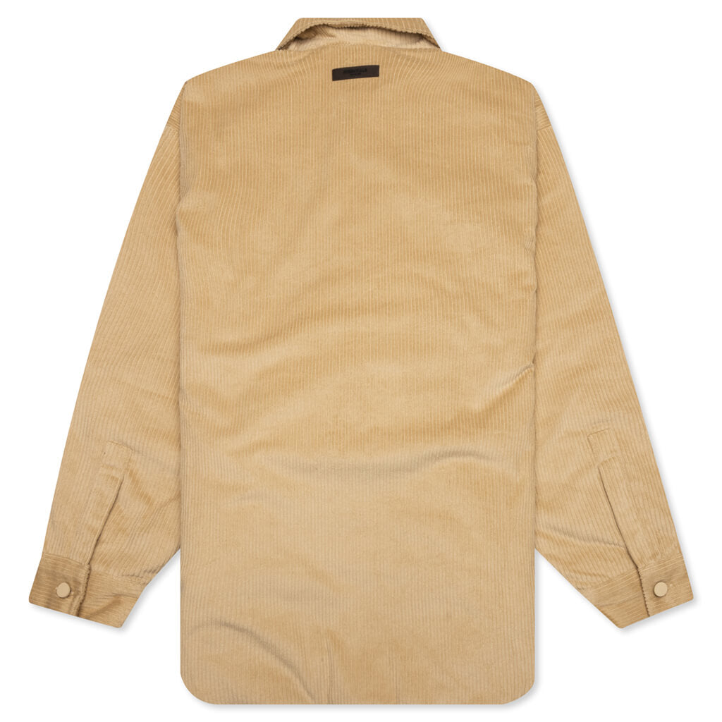 Corduroy Shirt Jacket - Sand