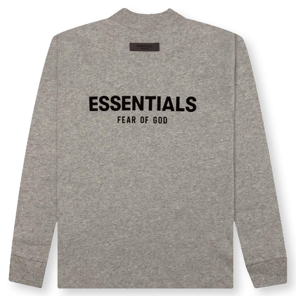 XL Essentials on sale Fear Of God Kids Dark Oatmeal T-Shirt