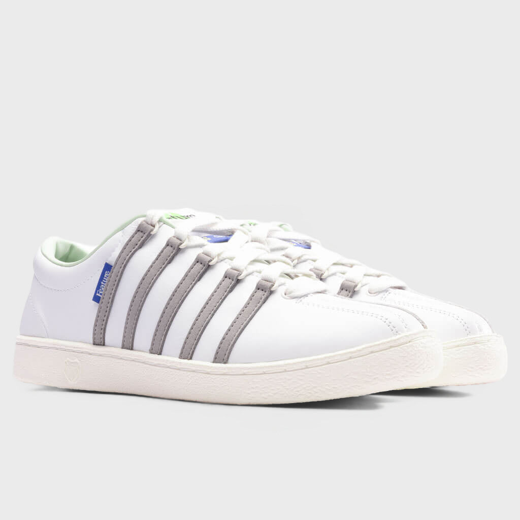 Feature x K-Swiss Classic 66 - White/Frost Grey/Marshmallow