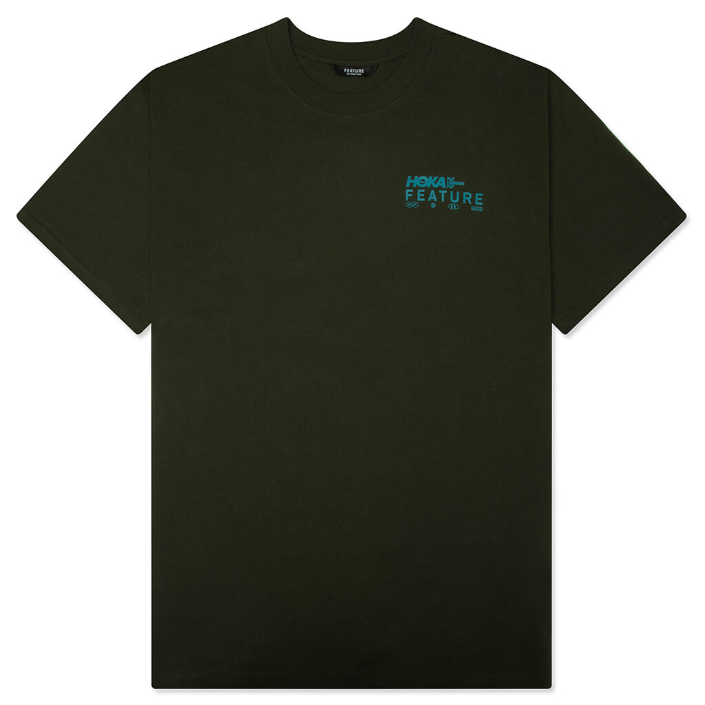 FEATURE x HOKA Tor Summit Tee - Rosin – Feature