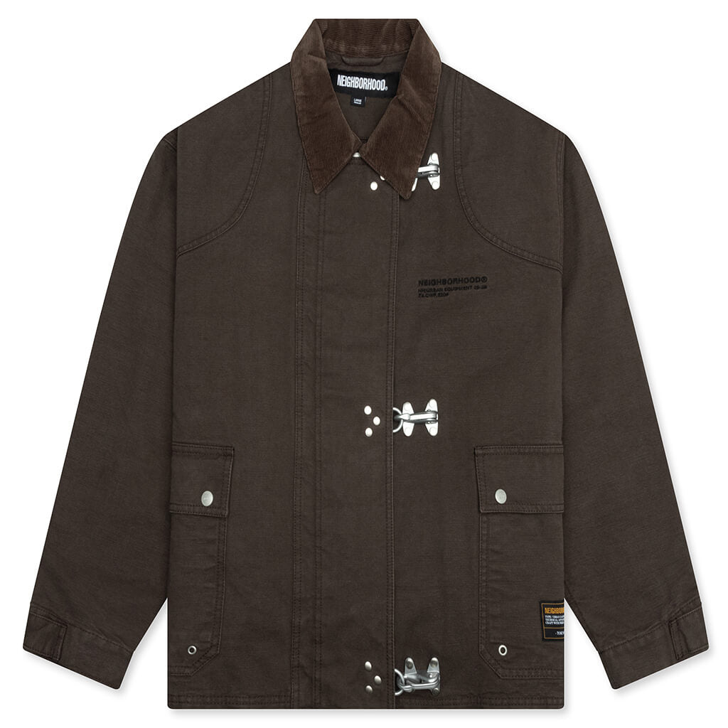 ジャケット・アウター neighborhood fireman jacket M brown Fireman Jacket - Brown – Feature