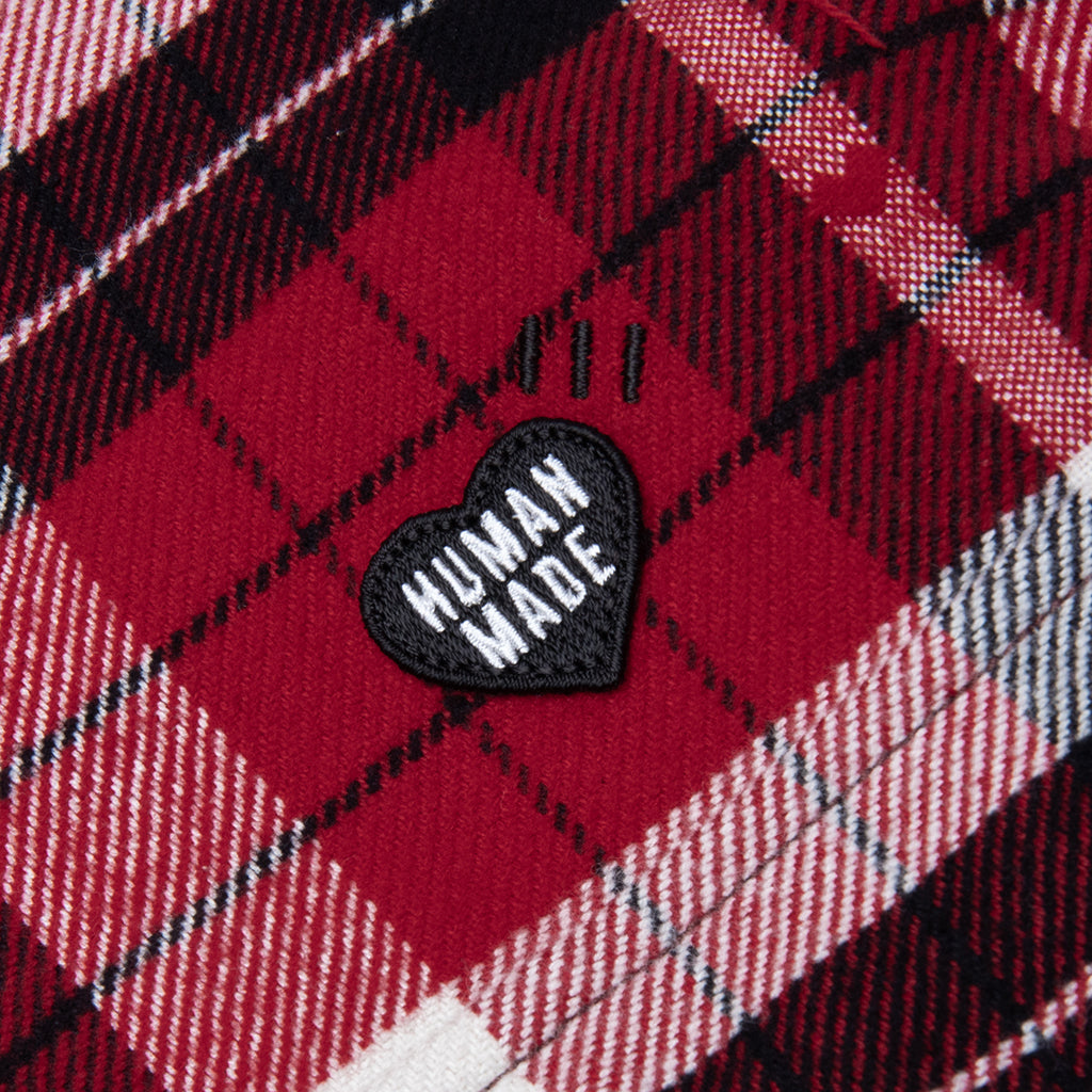 Flannel Check Shirt - Red – Feature