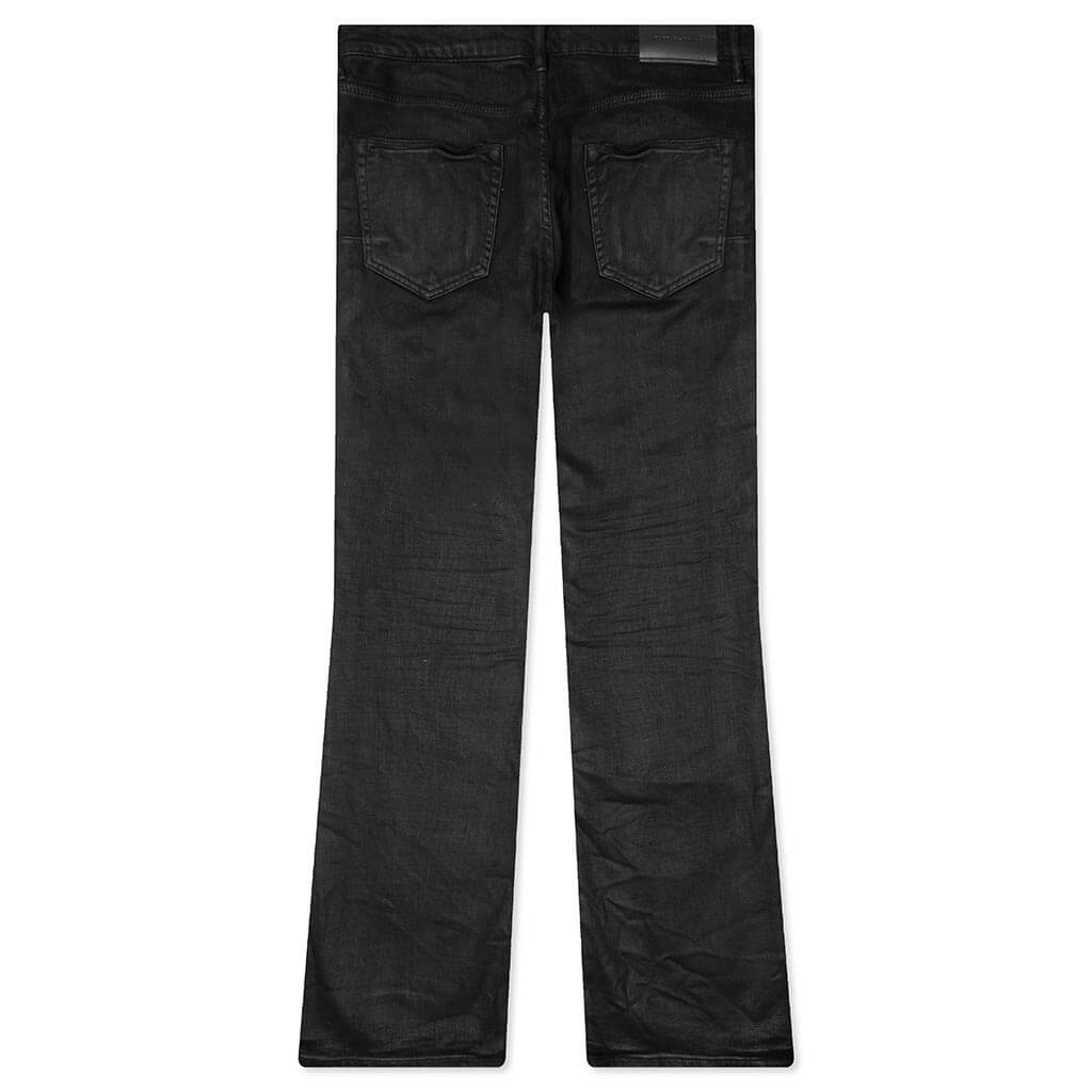 Purple Brand P004 Flare Pressed Coated Jeans - Black - Due West