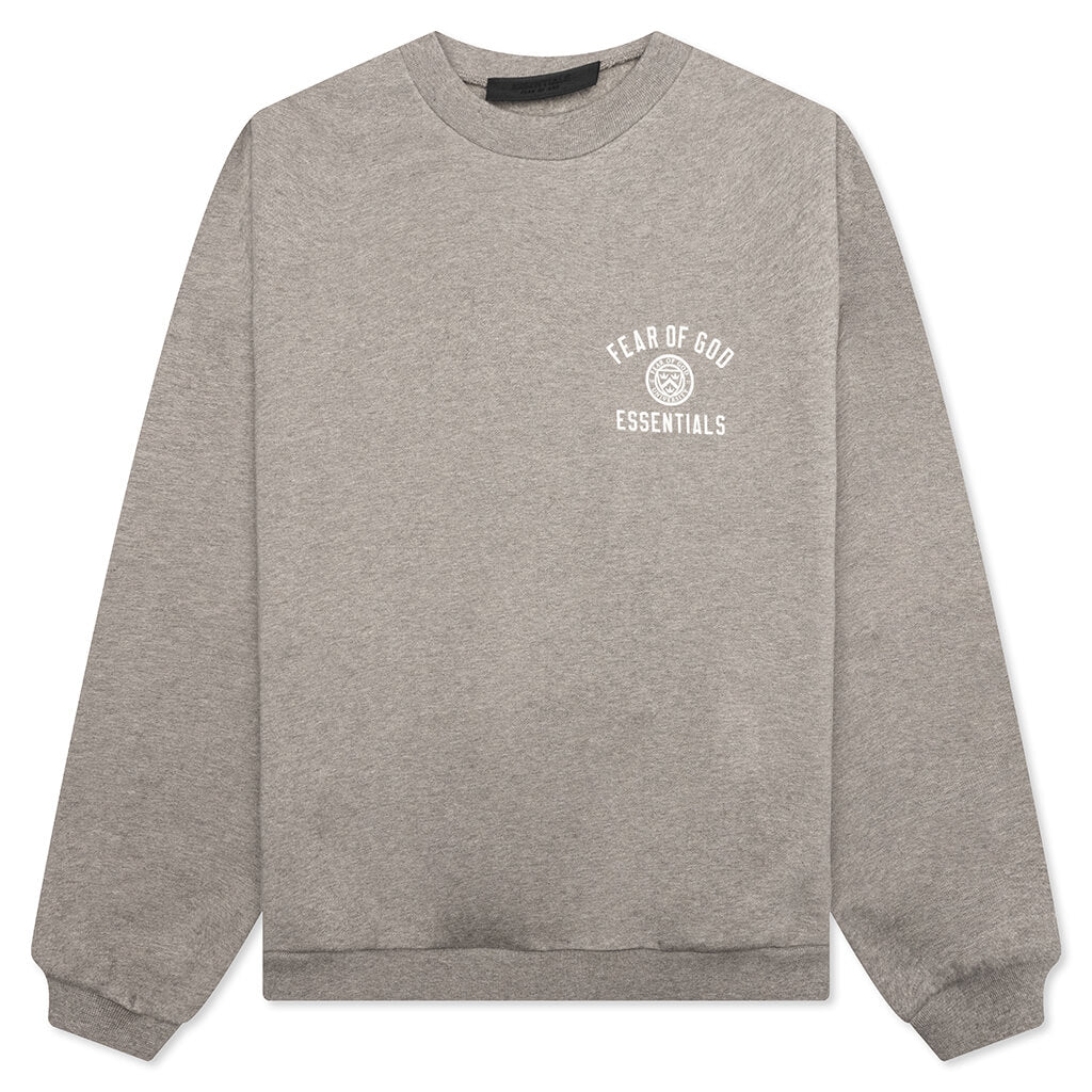 Fleece Crewneck - Heather Gray – Feature 