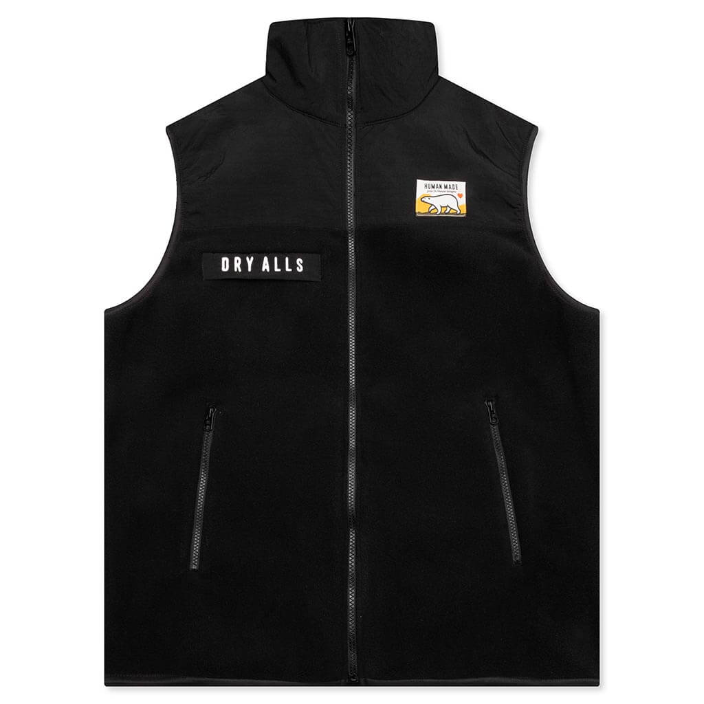 Fleece Vest - Black – Feature