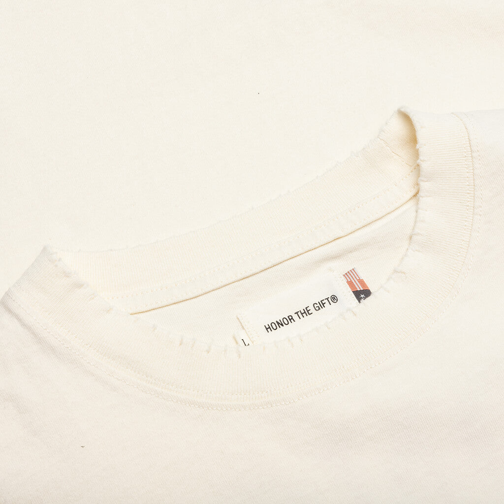 Pocket Heart Tee - White